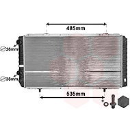 VAN WEZEL radiator, engine cooling 40002268 - Car cooler
