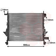 VAN WEZEL radiator, engine cooling 43002217 - Car cooler
