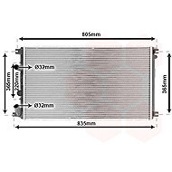 VAN WEZEL radiator, engine cooling 43002361 - Car cooler