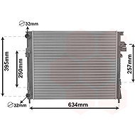 VAN WEZEL radiator, engine cooling 43012303 - Car cooler