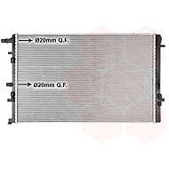 VAN WEZEL radiator, engine cooling 43012714 - Car cooler