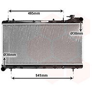 VAN WEZEL radiator, engine cooling 51002015 - Car cooler