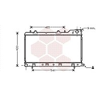 VAN WEZEL radiator, engine cooling 51002047 - Car cooler