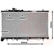 VAN WEZEL radiator, engine cooling 51002059 - Car cooler