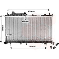 VAN WEZEL radiator, engine cooling 51002065 - Car cooler