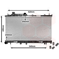 VAN WEZEL radiator, engine cooling 51002066 - Car cooler
