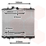 VAN WEZEL radiator, engine cooling 52002111 - Car cooler