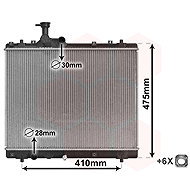 VAN WEZEL radiator, engine cooling 52002137 - Car cooler