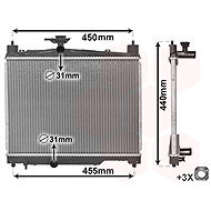 VAN WEZEL radiator, engine cooling 53002251 - Car cooler