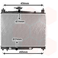 VAN WEZEL radiator, engine cooling 53002287 - Car cooler