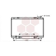VAN WEZEL radiator, engine cooling 53002458 - Car cooler