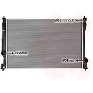 VAN WEZEL radiator, engine cooling 53012714 - Car cooler