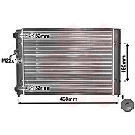 VAN WEZEL radiator, engine cooling 58002028 - Car cooler