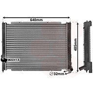 VAN WEZEL radiator, engine cooling 58002034 - Car cooler