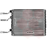 VAN WEZEL radiator, engine cooling 58002129 - Car cooler