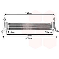 VAN WEZEL radiator, engine cooling 58002278 - Car cooler