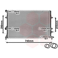 VAN WEZEL radiator, engine cooling 58002289 - Car cooler