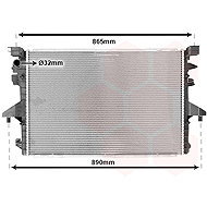 VAN WEZEL radiator, engine cooling 58002317 - Car cooler