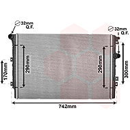 VAN WEZEL radiator, engine cooling 58002324 - Car cooler