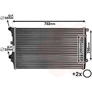 VAN WEZEL radiator, engine cooling 58012206 - Car cooler