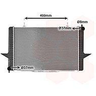 VAN WEZEL radiator, engine cooling 59002148 - Car cooler