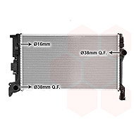 VAN WEZEL radiator, engine cooling 59012702 - Car cooler