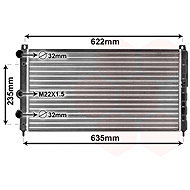 VAN WEZEL radiator, engine cooling 76002003 - Car cooler