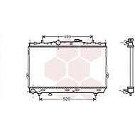 VAN WEZEL radiator, engine cooling 82002185 - Car cooler