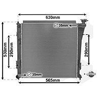 VAN WEZEL radiator, engine cooling 82002303 - Car cooler