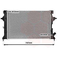 VAN WEZEL radiator, engine cooling 82002595 - Car cooler