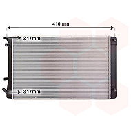 VAN WEZEL radiator, engine cooling 82012722 - Car cooler