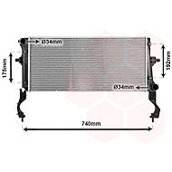 VAN WEZEL radiator, engine cooling 82012738 - Car cooler