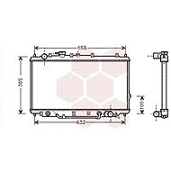 VAN WEZEL radiator, engine cooling 83002017 - Car cooler