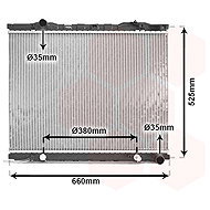 VAN WEZEL radiator, engine cooling 83002056 - Car cooler