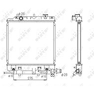 NRF Radiator 53434 - Car cooler