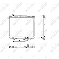 NRF Engine cooler 53576 - Car cooler