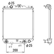 NRF Engine cooler 53577 - Car cooler