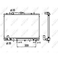 NRF Engine cooler 53687 - Car cooler