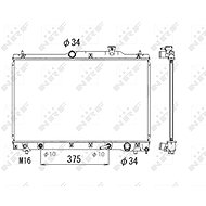 NRF Engine cooler 53705 - Car cooler