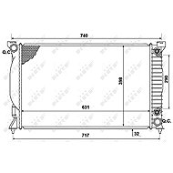 NRF Engine cooler 53958 - Car cooler