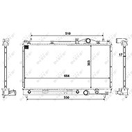NRF Radiator, engine cooling 50332 - Car cooler