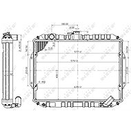 NRF Radiator, engine cooling 503486 - Car cooler