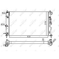 NRF Radiator, engine cooling 50563A - Car cooler