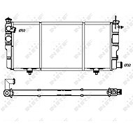NRF Radiator, engine cooling 507120 - Car cooler