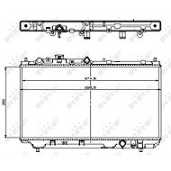 NRF Radiator, engine cooling 509512 - Car cooler