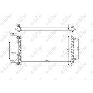NRF Radiator, engine cooling 509644 - Car cooler