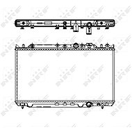 NRF Radiator, engine cooling 509653 - Car cooler