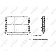 NRF Radiator, engine cooling 509729 - Car cooler