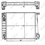 NRF Radiator, engine cooling 51350 - Car cooler