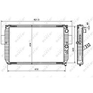 NRF Radiator, engine cooling 51564 - Car cooler